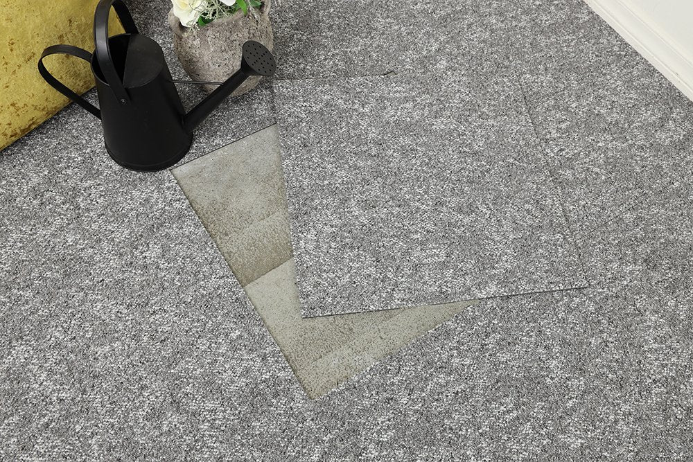 Zetex Bison - Grey Mist (T37) – Zetex Carpet Tiles