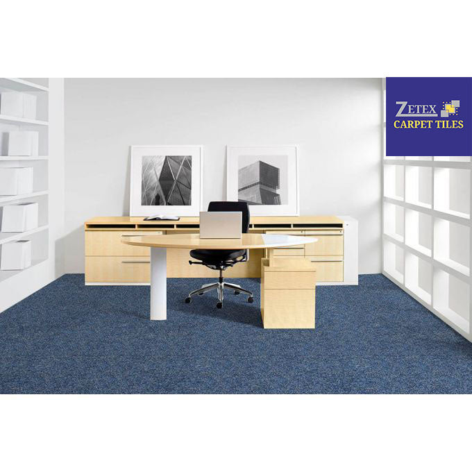 Zetex Terra Velour - Jeans Blue